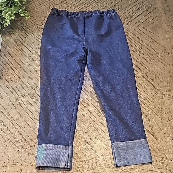 Denim jegging leggings size 5 - Picture 5 of 9